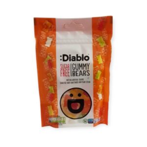 DIABLO Gumené medvedíky bez cukru so sladidlom 75g