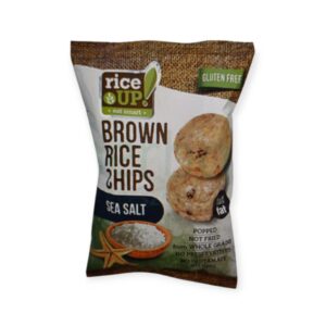 BEZLEPKOVÉ RYŽOVÉ CHIPSY MORSKÉ SLANÉ 60G
