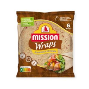 MISSION CELOZRNNÝ TORTILLA WRAP 370G
