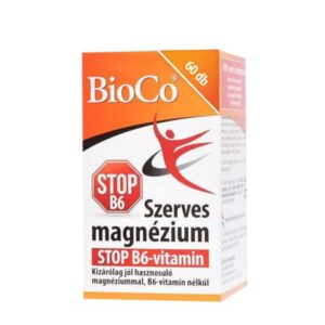 BIOCO ORGANICKÉ TABLETY NA ZASTAVENIE HORČÍKA - 60KS